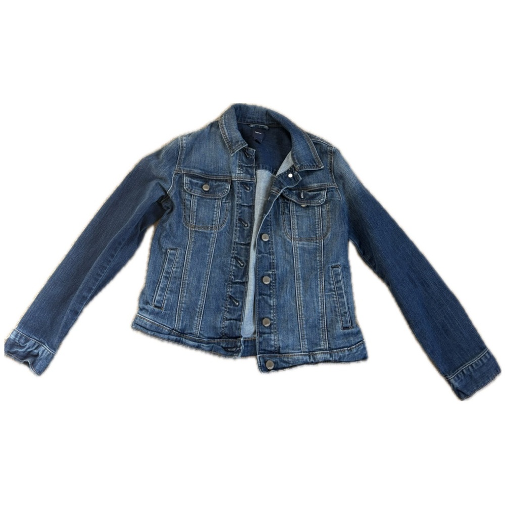 GAP Blue Jean Jacket Classic Trucker Style